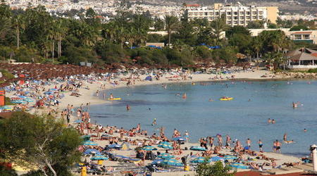 CYPR-AYIA NAPA-PIĘKNA PLAŻA