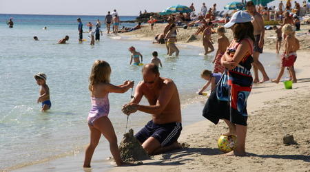 CYPR-AYIA NAPA-PIĘKNA PLAŻA
