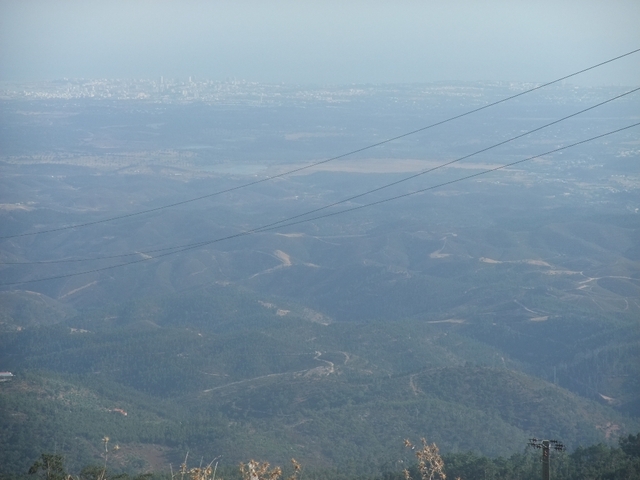 Sierra de Monchique - widok ze szczytu Foia