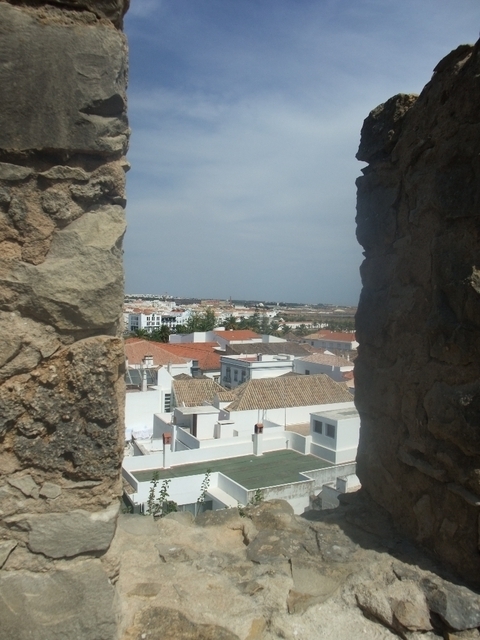 Tavira - widok z perspektywy fortyfikacji