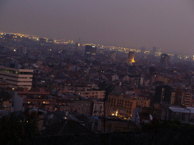 Barcelona nocą