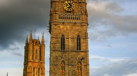 gandawskie wieże – Gandawa, Belgia