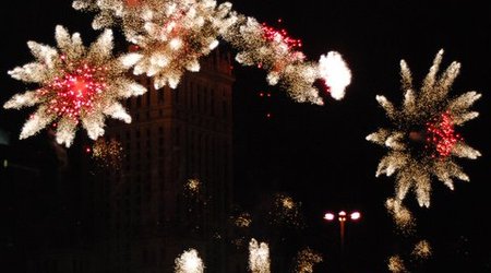 Wawa nocą  pokaz sztucznych ogni 10 10 2009 176 – Warszawa, Polska