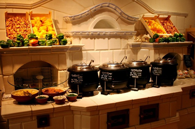 Lunch na parkingu w Austrii