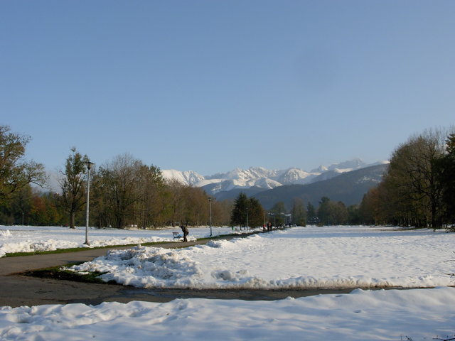 Zima jesienią ...Zakopane