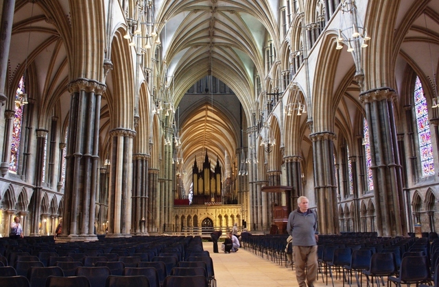 Katedra w Lincoln - wnętrza