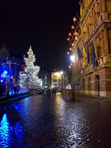Antwerpia zimą