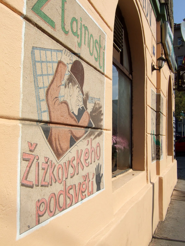 Malunek na "Planecie Žižkov"