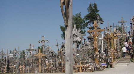 Góra Krzyży (Kryžių kalnas) koło Szawli – Šiauliai, Litwa