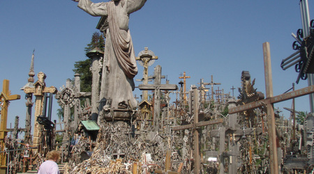 Góra Krzyży (Kryžių kalnas) koło Szawli – Šiauliai, Litwa