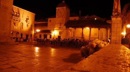 Trogir - plac główny – Chorwacja