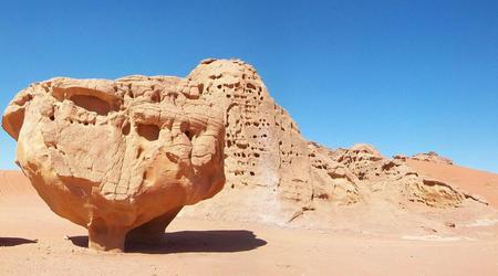 Miał być słoń, pustynia Wadi Rum, Jordania
