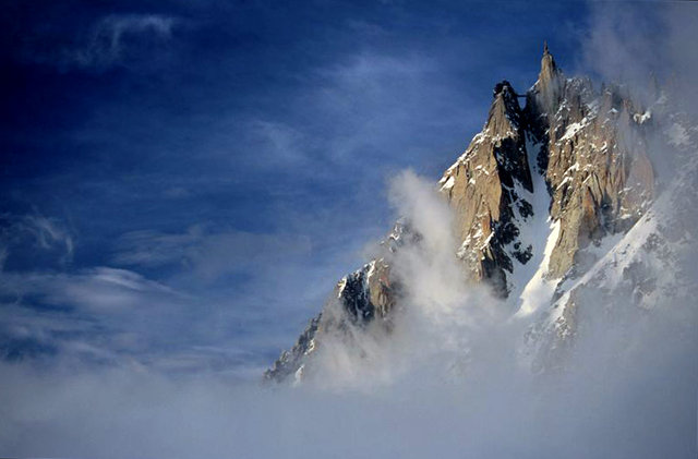 8  chamonix  francja  aguile du midi