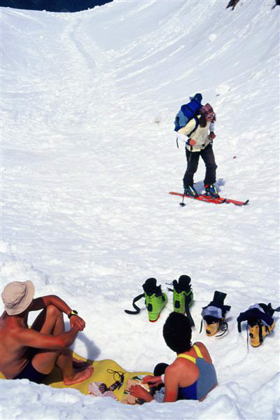 14  chamonix  francja  oczekiwanie
