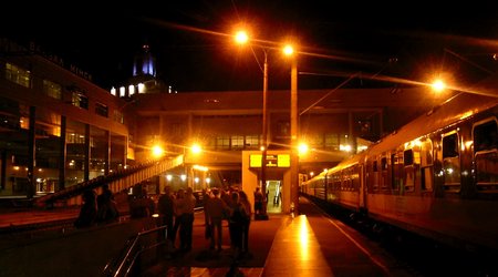 dworzec kolejowy - lipiec 2008 – Mińsk, Białoruś