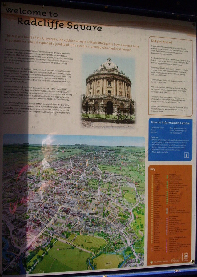 mapa Oxford