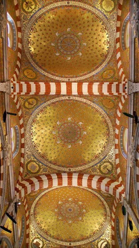 Bazylika Notre-Dame-de-la-Garde,sklepienie