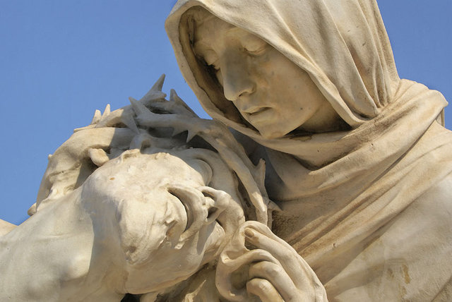 Bazylika Notre-Dame-de-la-Garde,pieta
