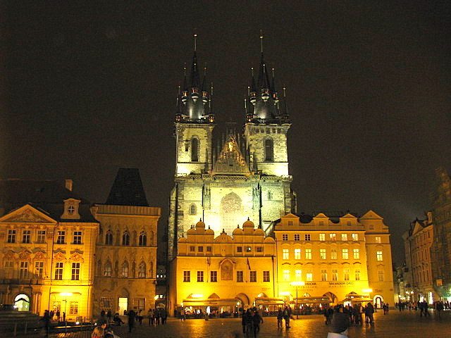 Praga  czechy  rynek