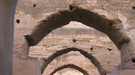 Meknes, Heri es Swani - spichlerz i stajnie – Maroko