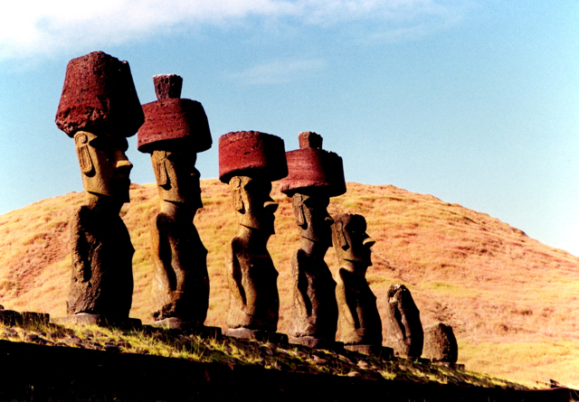 Moai w Anakena