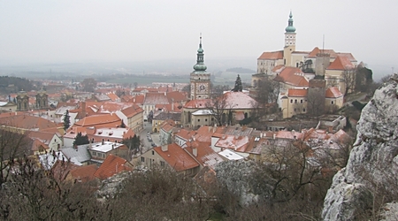 Mikulov  widok z Koziego hradku – Interhome