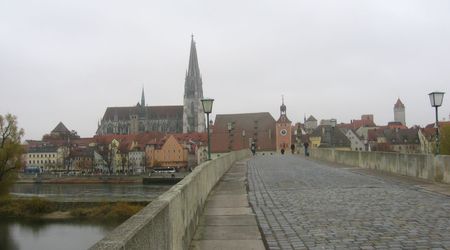 Widok na Regensburg – Niemcy