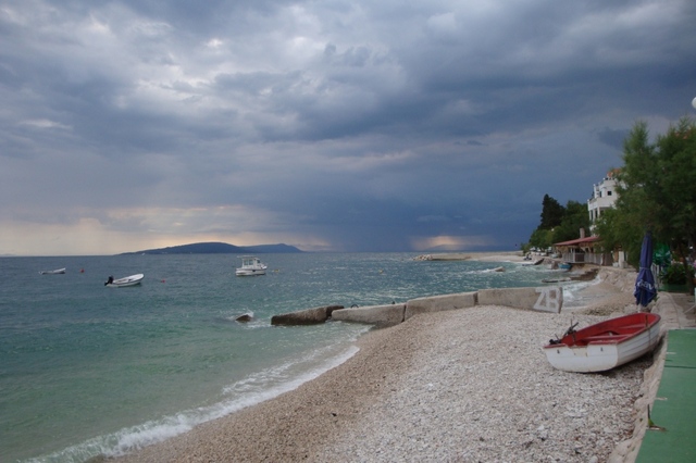 burza nad Adriatykiem - Zaostrog 
