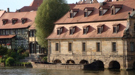 Nad rzeką w Bambergu – Niemcy