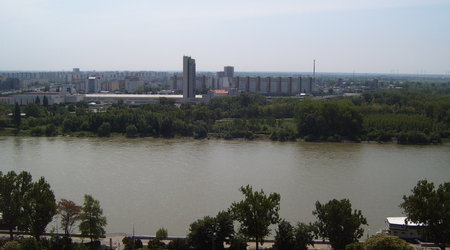 Bratysława - widok na Dunaj – Słowacja
