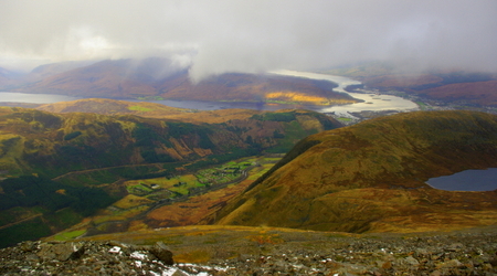 zaczynał się śnieg – Fort William, Wielka Brytania