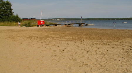 Plaża w Mariehamn – Finlandia
