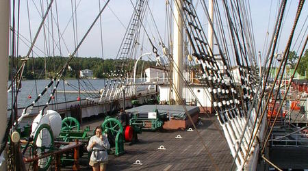 Żaglowiec Pommern – Mariehamn, Finlandia