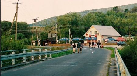 Most na Wołosatym - centrum Ustrzyk Górnych – Ustrzyki Górne, Polska