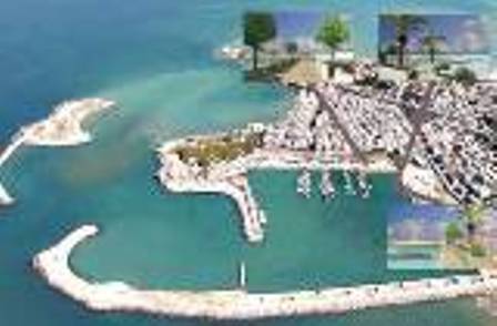 Vieste widok na port