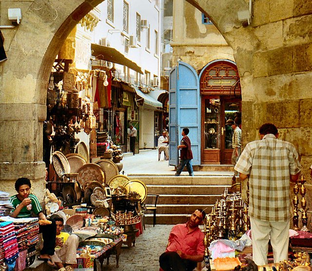 Bazar w Kairze