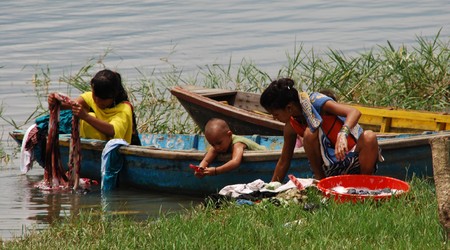 Pranie..a wiek XXI... – Nepal