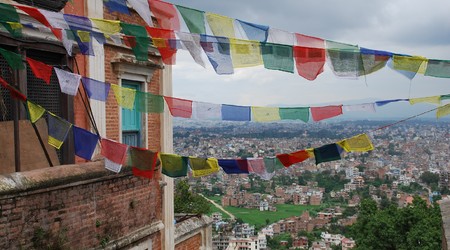 Chorągiewki modlitewne – Nepal