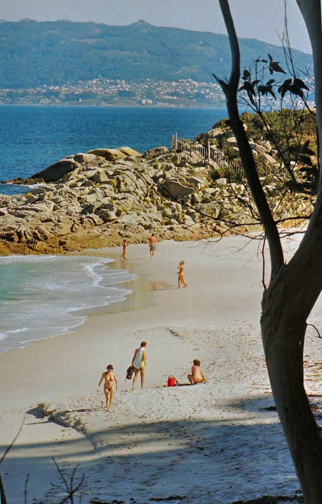 Islas Cies. Plaża nudystów