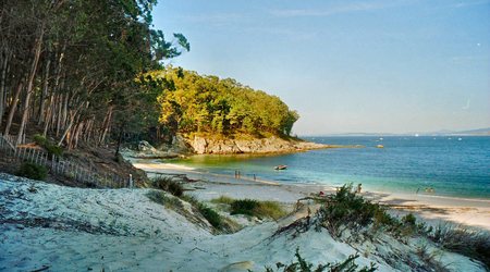 Piaszczyste  wydmy – Islas cies, Hiszpania