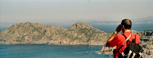 Widok spod  latarni  morskiej