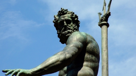 Fontanna Neptuna na Piazza del Nettuno – Bolonia, Włochy
