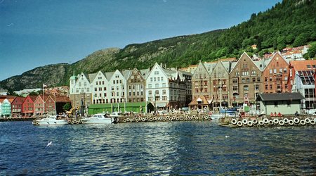 Stare miasto w Bergen – Norwegia