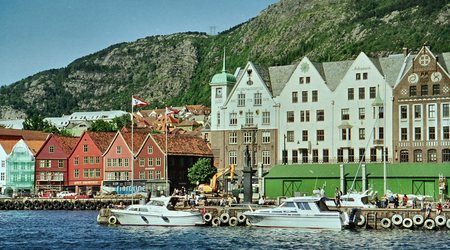 Stare miasto w Bergen – Norwegia
