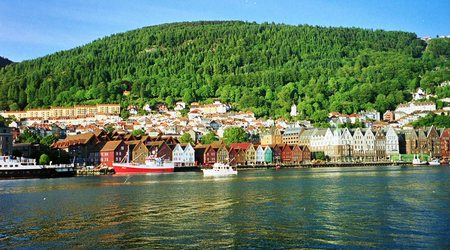 Stare miasto w Bergen – Norwegia