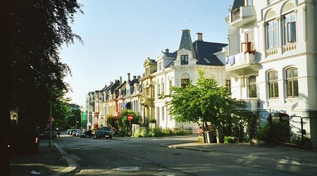Dzielnica  uniwersytecka  Bergen – Norwegia