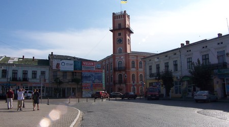 Kołomyja - ratusz – Ukraina