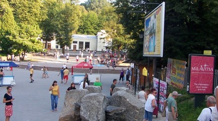 Truskawiec - Pijalnia wód mineralnych – Ukraina