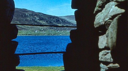 Lerwick - stolica  Szetlandów - Clickhemin Broch - gród z epoki  żelaznej – Wielka Brytania