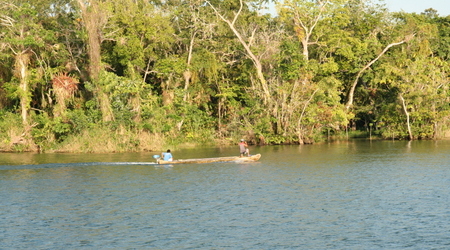 Rio Dulce rybacy – Gwatemala